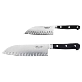 Calphalon Cutlery 2 Pack - 5 and 7 Santoku by Calphalon