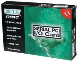 Festplatten: Serielle Schnittstellenkarte PCI-Karte RS-232 FIFO, 1 x seriell