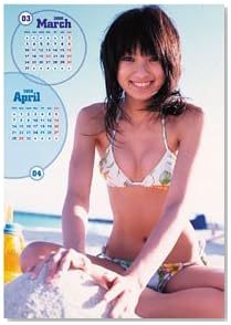 南明奈 2008年カレンダー