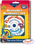 School Zone Flash Action Alphabet/Numbers 1-100 (PC & Mac)