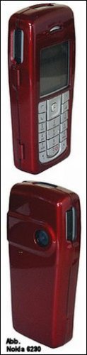 Verst&auml;rker und Receiver: VCT Crystal Case RED f�r Nokia 6680
