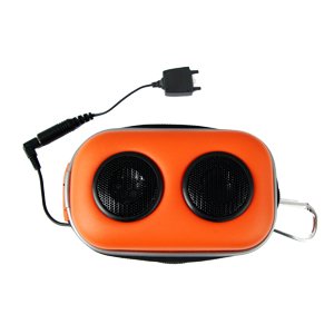 Elektronik und Foto: ACV Electronic - Aktive portable Musikbox, mit Adapter passend f�r Sony-Ericsson Mobiltelefone