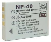 Elektronik und Foto: Akku (LiIon-710mAh) f�r Digitalcameras von Fujifilm als Ersatz f�r NP-40