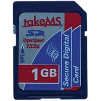 TV Ger&auml;te: takeMS Hyperspeed SD 1024.0 MB SecureDigital Card 1024 MB 133x