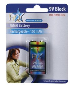 Heimkinosysteme: HQ NIMH R22 Akku 160mAh