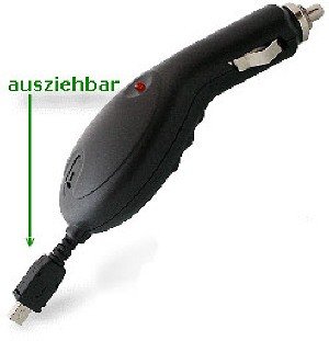 TV Ger&auml;te: Topp-Design ME-DL-L236 Kfz-Ladekabel Premium f�r Motorola A780, E1070