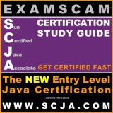 SCJA - Sun Certified Java Associate Certification Study Guide for Java 5, J2EE and J2ME Technology from ExamScam.com - The Pre SCJP, Programmers Certification