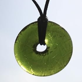 re-O-cycle glass pendant : clear -: Kitchen & Home :  fashion jewelry jewellery recycled glass