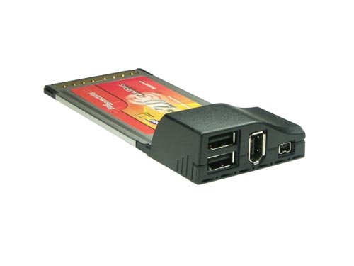 Projektoren: PCMCIA Combo Karte USB 2.0 & FireWire