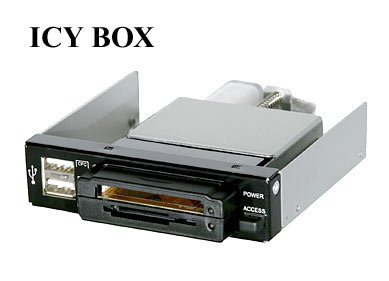 Speicherkarten: RaidSonic IB-801-B - schwarz Multi Card-Reader