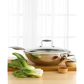 Tools of the Trade Belgique Stainless Steel Covered Wok, 12.5 by Tools of the Trade