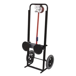 Heimkinosysteme: Hebe- und Transportkarre mit Saugpads