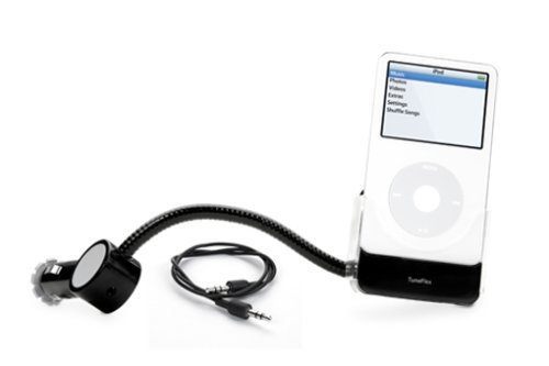 Handys ohne Vertrag: Griffin TuneFlex 12V Ladeger�t / Halterung f�r Apple iPod Video/Nano 2.Generation