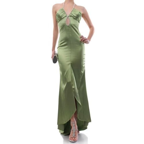 GLAMOROUS Long Trailing Mermaid Skirt Dress GREEN GLAMOROUS Long Trailing Mermaid Skirt Dress GREEN