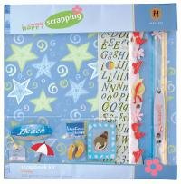 Audio und Video: Urlaub 10 Scrapbook-Bl�tter, Sticker, Buchstaben, Zahlen etc.