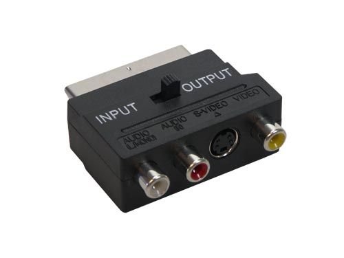 Festplatten: S-VHS Video-Scart Adapter