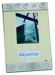 Heimkinosysteme: Herzchen silber 13x18 cm aus Metall mit Ausstanzungen