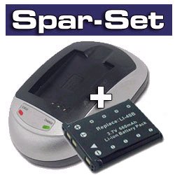 DVD Player: Olympus Li-40B Li-ion Schnell Ladeger�t inkl. Akku Li-40B, Li-42