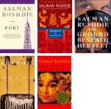 5 Book Set By Salman Rushdie; the Ground Beneath Her Feet; the Moor's Last Sigh; Shame; Haroun and the Sea of Stories; Fury.
