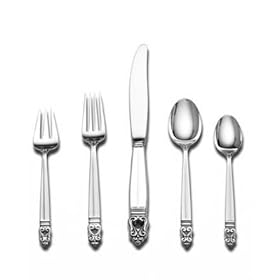 International Silver Royal Danish 46-Piece Flatware Set with Chest by International Silver