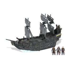 Pirates of the Caribbean 3: Pirate Armada Micro Playset - Black Pearl with Shipwreck Cove 