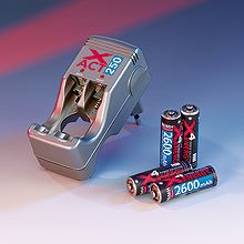 Elektronik und Foto: Ansmann X4 MP3 Charger Set Akkuladeger�te