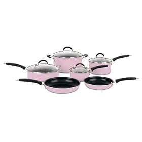 Cuisinart National Breast Cancer Foundation Advantage Non-Stick 10 Piece Cookware Set,... by Cuisinart
