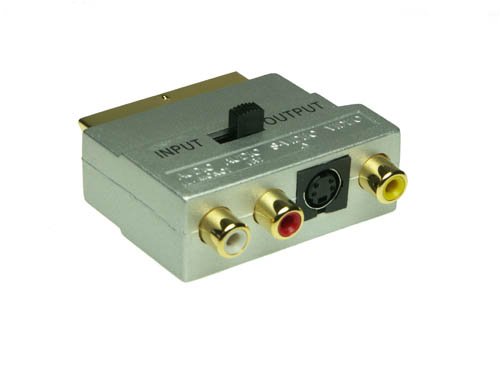 Festplatten: S-VHS Scart-Adapter PREMIUM