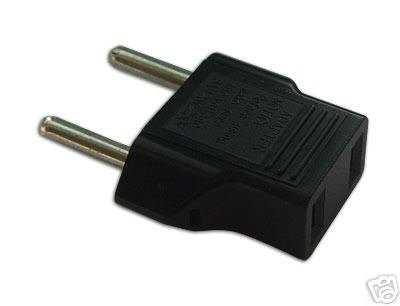 Speicherkarten: Reisestecker Adapter USA/Hongkong auf Eurostecker (geeignet f�r Ger�te von 115-250 Volt)