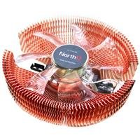 NoteBook: NorthQ NQ-3312BLA UFO Cooler CPU K�hler f�r Socket 478/754/775/939/940/AM2 1000-2200 RPM 37.5-77.5 CFM 12-24 dB