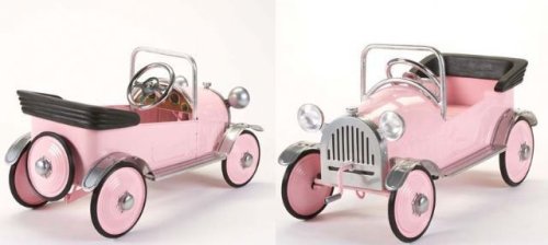 Airflow Collectibles Pink Princess Antique Pedal Car Airflow Collectibles Pink Princess Antique Pedal Car