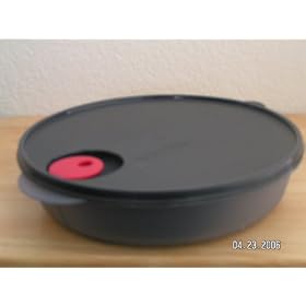 Tupperware Crystalwave Divided Dish in Cosmos Red by Tupperware