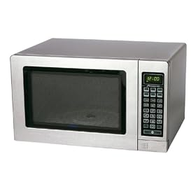 Haier MWG10051TSS 1-Cubic-Foot 1000-Watt Microwave Oven, Stainless Steel by Haier