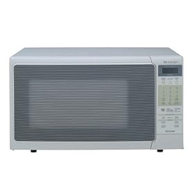 Sharp R-320HQ 1200-Watt 1.2 Cubic-Foot Microwave, Bisque by Sharp