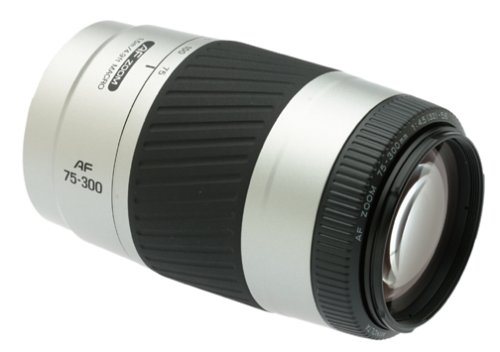 Kompaktanlagen: Konica-Minolta 75 - 300 / 4,0 - 5,6 Objektiv