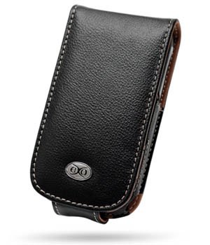 Drucker: EIXO BiColor Ledertasche Flip f�r Palm Treo 680, 750