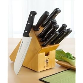 J.A. Henckels International Fine Edge Pro 10-Piece East Meets West Block Set by Henckels