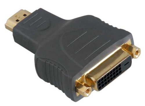 Heimkinosysteme: High-End HDMI Adapter * HDMI auf DVI * HDMI-Stecker (19 pin) auf DVI-D-Buchse (18+1) * Home Cinema Quality