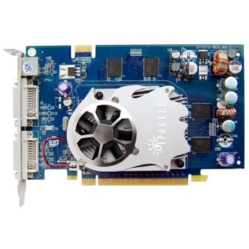 Festplatten: Sparkle NVIDIA GeForce 7600GT, 256 MB DDR3, PCI-E, Retail