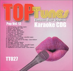 Top Tunes Karaoke CDG Pop Vol. 12 TT-027