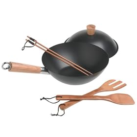 Typhoon 10-1 2-Inch Nonstick Wok Set by Woks