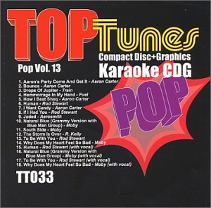 Top Tunes Karaoke CDG Pop Vol. 13 TT-033