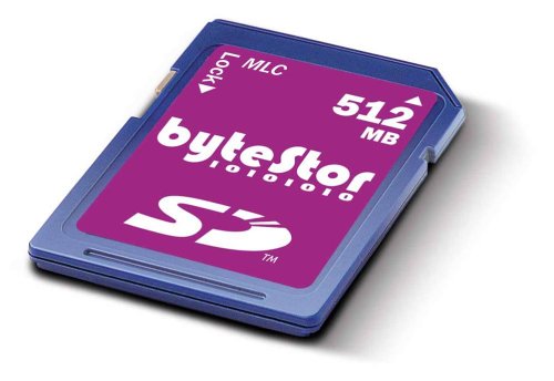 Kamerazubeh&ouml;r: ByteStor MLC 512MB SD (Secure Digital) Card Speicherkarte