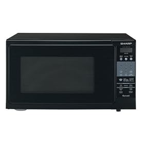 Sharp R-320HK 1200-Watt 1.2-Cubic-Foot Microwave, Black by Sharp