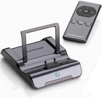 MP3 Player: Musik Multimediastation + Fernbedienung MRC-60 f�r Sony-Ericsson K800i K810i W660i W710i W850i + Gratis Handytattoo