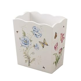 Lenox Butterfly Meadow Waste Basket by Lenox China