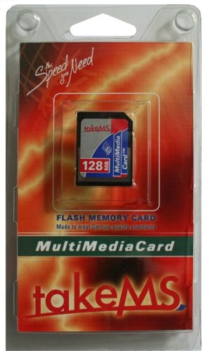 MP3 Player: Multimedia-Card Retail 128MB takeMS