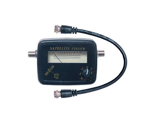 Festplatten: SAT-Finder mit Signalton + Kabel 0,2m