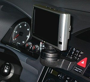 Elektronik und Foto: ARAT Navigationshalterung f�r VW Touran (ohne Klimatronik) ab Bj. 03