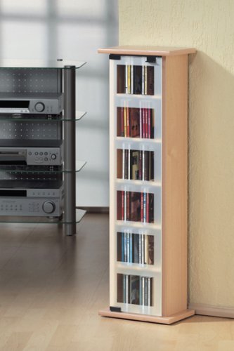 Verst&auml;rker und Receiver: VCM Centro CD/DVD-Turm ahorn